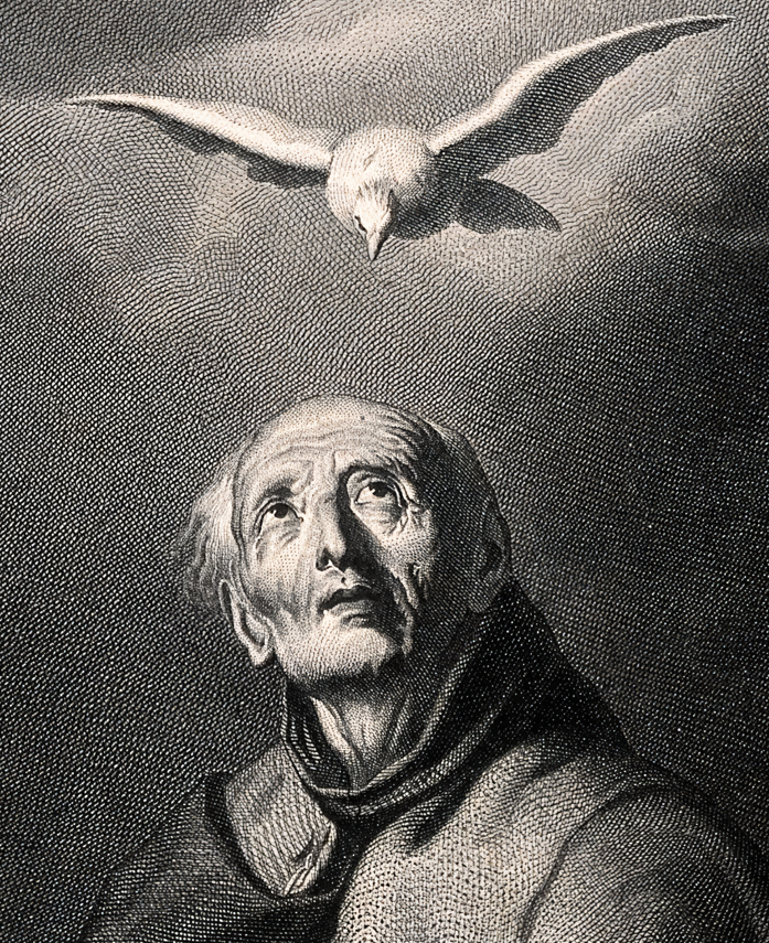 Saint Peter of Alcántara | Linen Texture Print