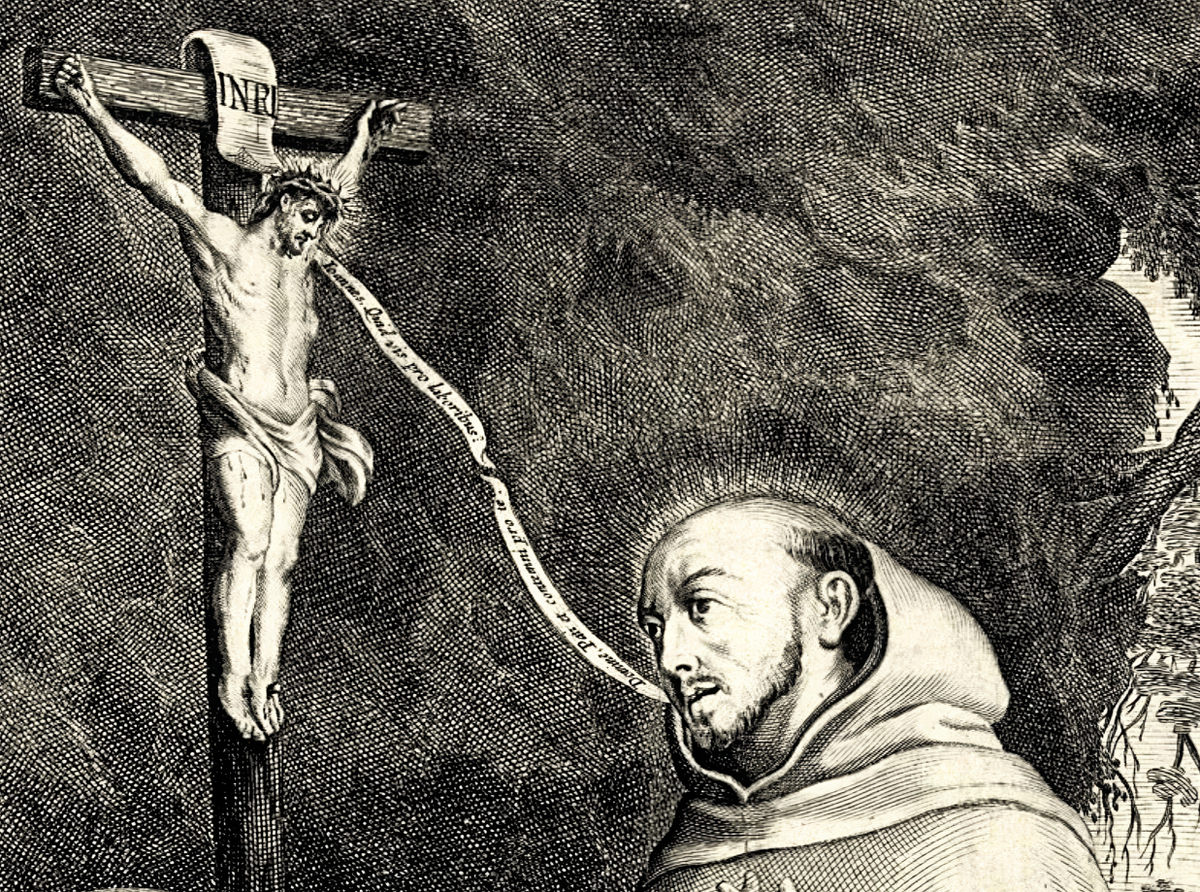 St. John of the Cross | Linen Texture Print