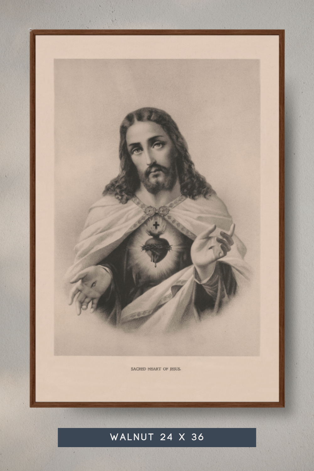 Sacred Heart of Jesus | Framed Print