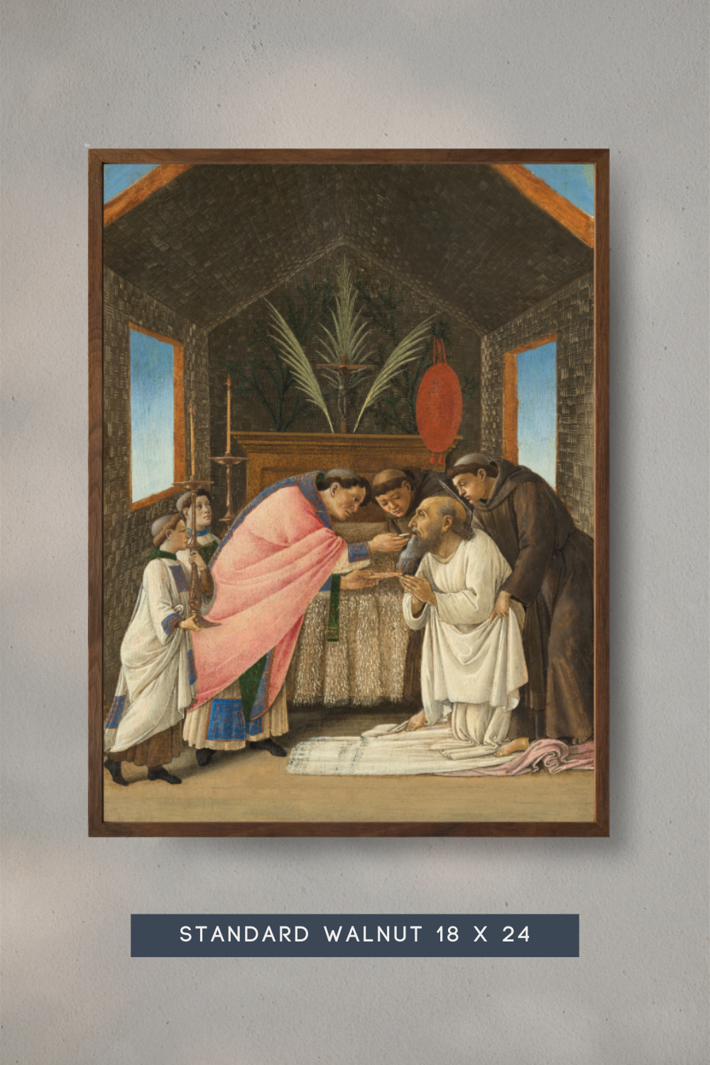 The Last Communion of Saint Jerome | Framed print