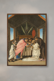 The Last Communion of Saint Jerome | Framed print